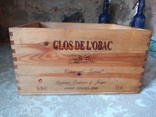 vino Clos de l' Obac Pastrana e Farque cassa in legno 6 bottiglie  senza coperc