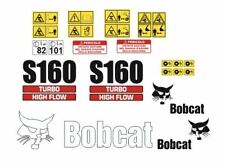 Bobcat S160 turbo decalcomanie adesivi kit Completo