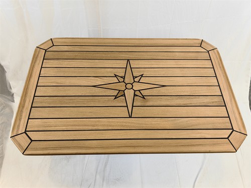 Tavolo barca rettangolare teak - barca,