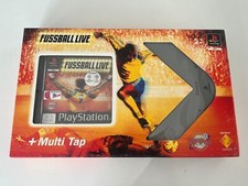 Calcio Live incl. Multi Tap per Playstation 1 / PS1 nuovo in scatola originale Big Box