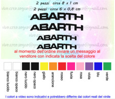 4 adesivi per pinze freni