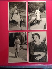 4 vecchie foto antiche bella