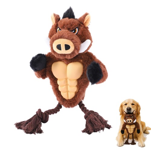 Corda cinghiale peluche - di, e
