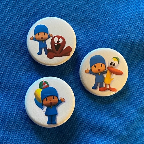 Pocoyo set pulsanti - pocoyo,