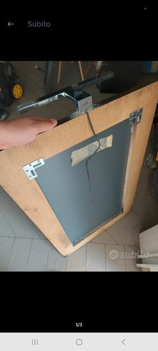 Specchio bagno legno con - specchio,