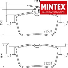 SET PASTIGLIE FRENO POSTERIORI