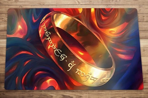 Magic ring trading card - magic,