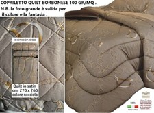 BORBONESE quilt quilt satin