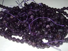 - Pietre Dure Forate a Filo - AMETISTA sfera 4 mm 92-96 pz ca.