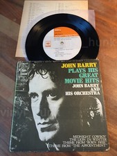 AE69 JOHN BARRY ORCH. Midnight cowboy / western movie themes etc. 7ps Japan