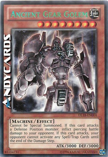 Ancient gear golem - ancient,