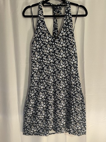 Abito hollister blu floreale - abito,