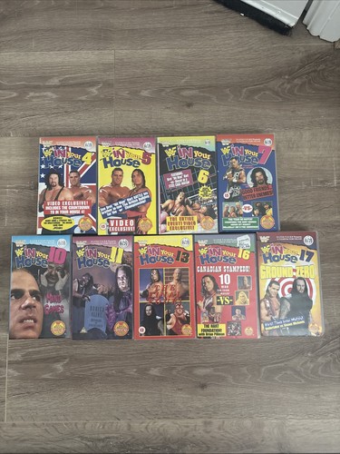Wwf your house vhs bundle - house,