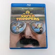 Super Troopers Blu-ray + DVD Broken Lizard Movie Comedy Two Disc Set 2001