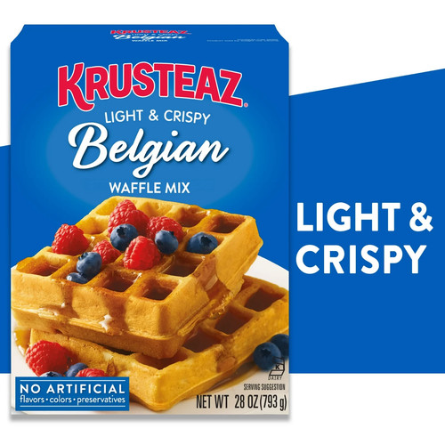 Krusteaz light and crospy - light,