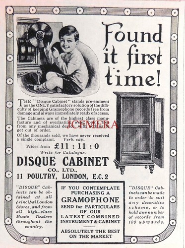 Disque cabinet ltd - 'disque, ltd.'