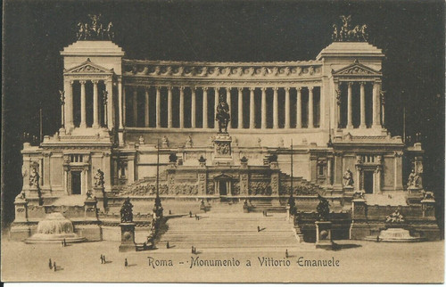 Rome lot 5 postcards - -,