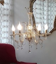 Vintage Crystal Chandelier 5