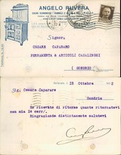 GALLARATE-PUBBLICITA' ANGELO RUVERA VENDITA DI  FORNELLI E CUCINE A GAS-N.49246