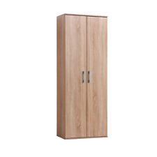 Armadio multiuso MONTANARO a 2 ante battenti e 4 ripiani, LAP 60x180x34cm