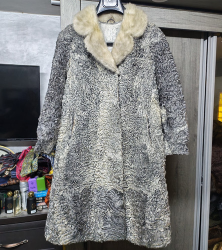 Cappotto pelliccia collo - pelliccia,