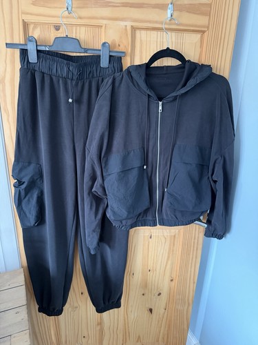 Oysho black ord set joggers - co-ord,