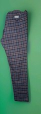 Jeckerson Pantalone Blu Quadri