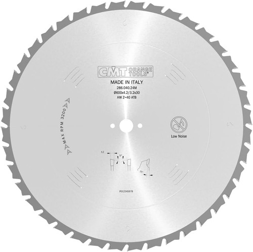 Lama circolare ø600 - Ø600, foro