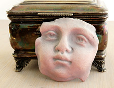 Spilla viso vintage anni 80