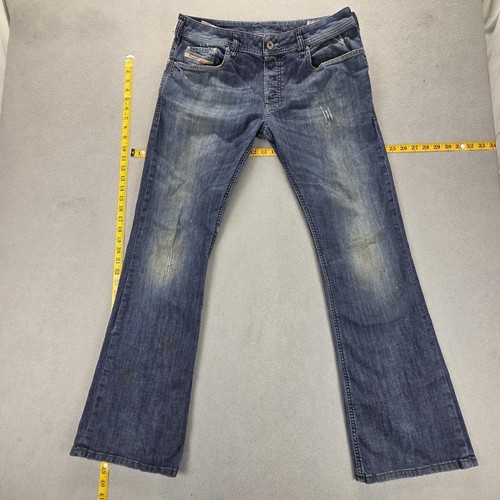 Diesel jeans uomo 33x32 blu - jeans,