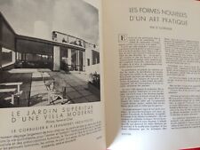 SYNTHESE revue - 2e Année NUMERO 1 - 1934 - LECORBUSIER -DEREME-ARTS-MEDECINE...