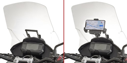 Givi traversino porta gps - traversino,