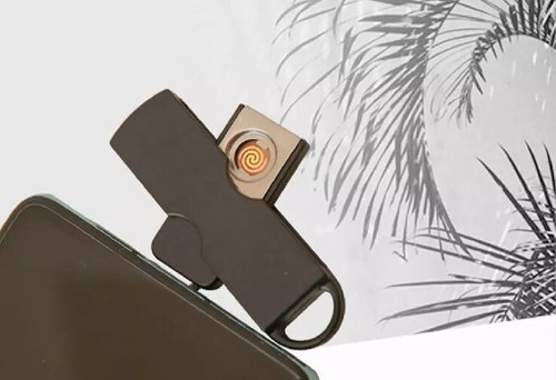 Accendino antivento usb - accendino,