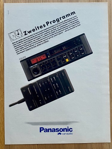 Autoradio panasonic 1983 - autoradio,