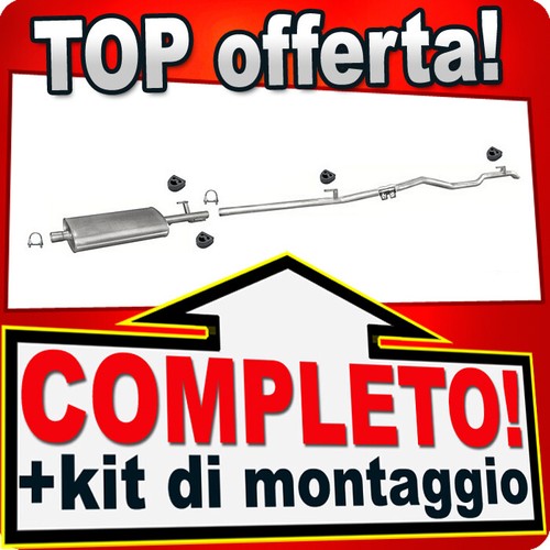 Scarico completo per mercedes - scarico,