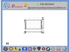 58920 RADIATORE ACQUA PEUGEOT 106 RALLY 1.4 XR XT XSI 1.6 XSI NRF