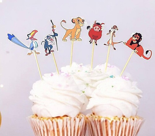 Topper per cupcake leone - per,