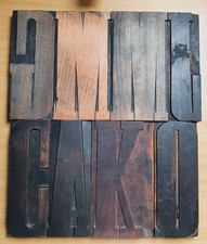 LOTTO 8 Caratteri Tipografici