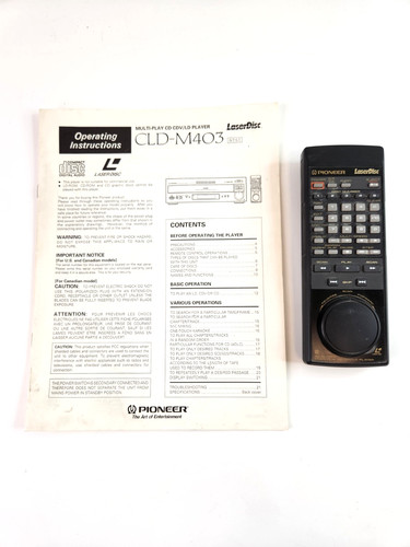 Pioneer lettore laserdisc - lettore,