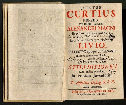1738 curtius rebus gestis - de,