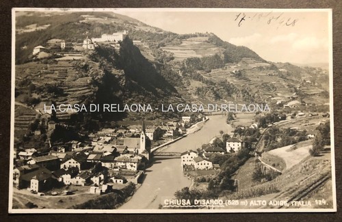 Cartolina chiusa isarco - chiusa,
