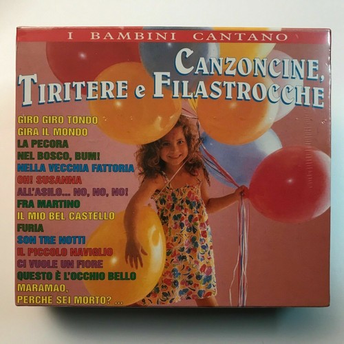 Canzoncine tiritere e - cd,