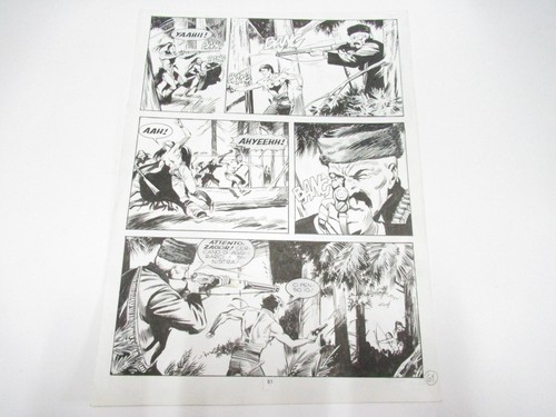 Zagor tavola originale - tavola, mauro