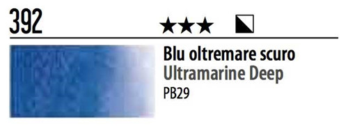 Blu oltremare scuro godet - v,