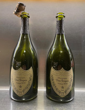 CHAMPAGNE DOM PERIGNON 2013 nr 2 Bottiglie vuote +1 tappo originale