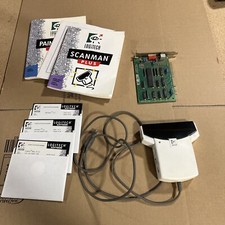 Logitech 200074-00 Scanman Plus scanner PCI, scheda controller, software, manuale