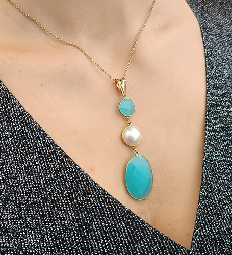 Collana donna catena - , argento