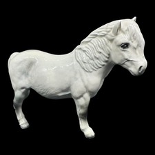 *BESWICK* CAVALLO VINTAGE MODELLO 1033 GRIGIO LUCIDO SHETLAND PONY B