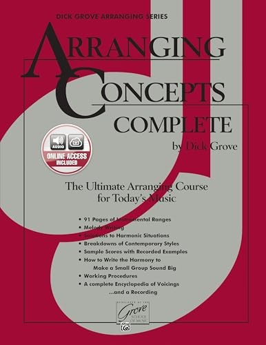 Arranging concepts complete - arranging,