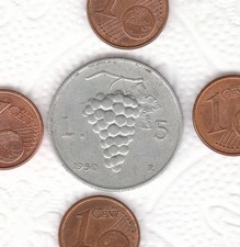 N 8  ITALIA   RARA  MONETA  5